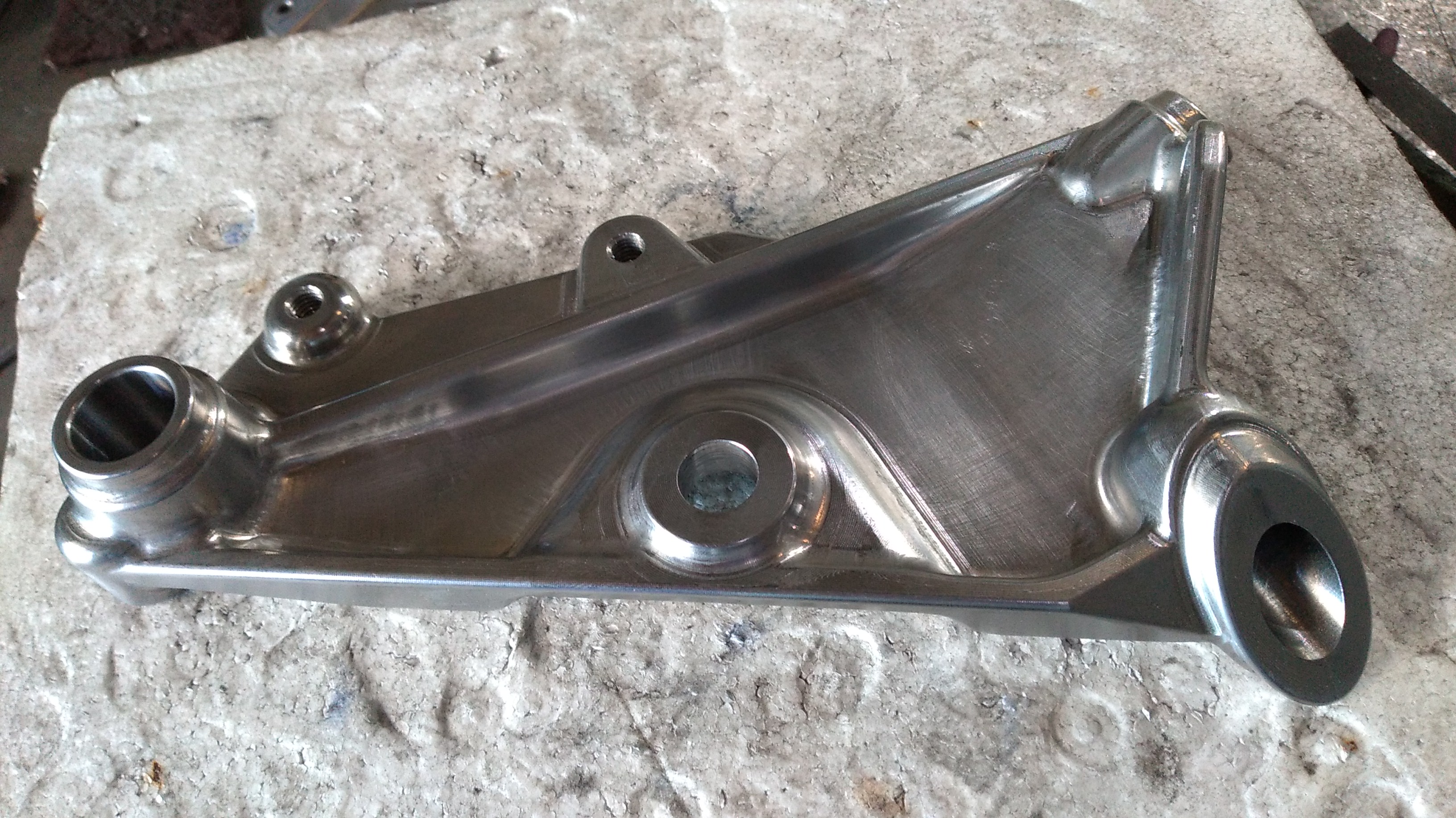 Motorcycle chassis part
